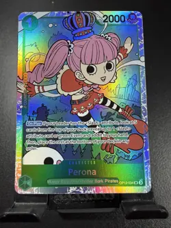One Piece Legacy of the Master #OP12-034 Perona Holo Foil Super Rare - Image 1