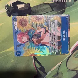 Namco One Piece CCG Rebecca OP10-058 SR Parallel Foil 4000 Power English - Image 4