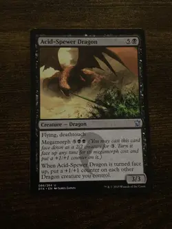 Acid-Spewer Dragon 086/264 Dragons of Tarkir Magic The Gathering MTG D6531* - Image 1