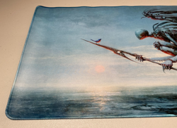 MTG - Phyrexian Angel - Seb McKinnon Signed Playmat Kickstarter - No COA - Image 2