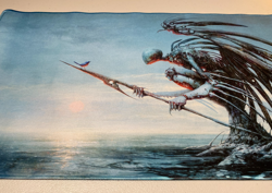 MTG - Phyrexian Angel - Seb McKinnon Signed Playmat Kickstarter - No COA - Image 3
