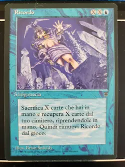 1995 Magic: The Gathering - Legends Italian Recall - NM - Image 1
