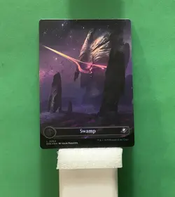 MTG EOE: Swamp (Land) Edge of Eternities Full Art Foil 264 - Image 1