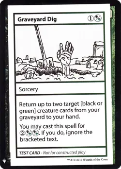 MTG Graveyard Dig - Mystery Booster #092 - Image 1