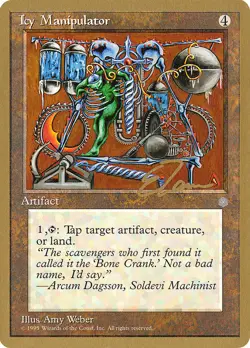 MTG Icy Manipulator 1996 Eric Tam Not Tournament Legal - World Championship - Image 1