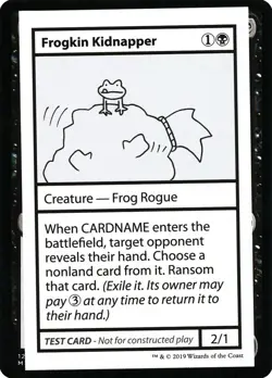 MTG Frogkin Kidnapper - Mystery Booster #042 - Image 1