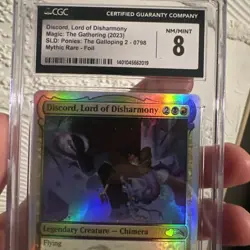 Discord, Lord of Disharmony MTG Secret Lair Ponies The Galloping 2 MLP CGC 8 - Image 4