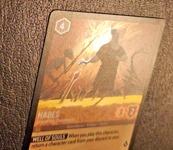 Hades Lord of the Underworld COLD FOIL (#6/204 The First Chapter Disney Lorcana) - Image 2