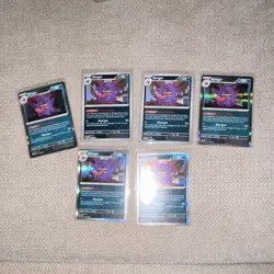 Pokemon TCG Gengar Lot - 6 Cards, Holo & Regular, English, Nintendo - Image 1