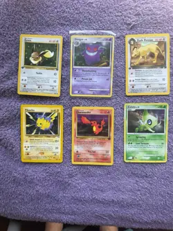 Vintage Pokemon Card Lot!! Gengar 17/99!!! 1st Ed Cards And Holos!! See Pictures - Image 1