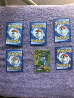Vintage Pokemon Card Lot!! Gengar 17/99!!! 1st Ed Cards And Holos!! See Pictures - Image 4