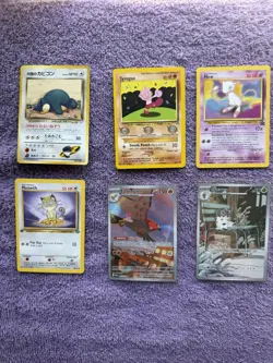 Vintage Pokemon Card Lot!! Gengar 17/99!!! 1st Ed Cards And Holos!! See Pictures - Image 5