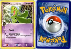 Pokemon Card - Treecko 68/100 Crystal Guardians Common Lightly Played - Image 3