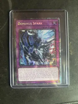 Dominus Spark Secret Rare First Edition Mint Condition Yu-Gi-Oh TCG Card - Image 1