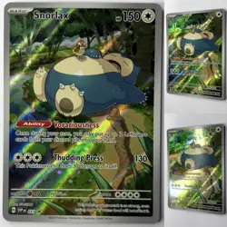 Pokemon - Snorlax - ETB Promo Scarlet & Violet 151 Black Star Holo Card 51 - NM - Image 1