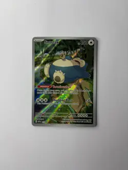 Pokemon - Snorlax - ETB Promo Scarlet & Violet 151 Black Star Holo Card 51 - NM - Image 4