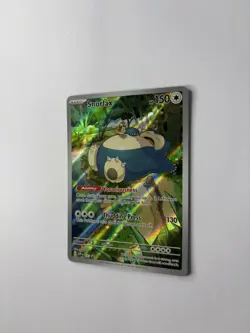 Pokemon - Snorlax - ETB Promo Scarlet & Violet 151 Black Star Holo Card 51 - NM - Image 5