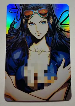 SEXY HEROINE WAIFU Nico Robin ONE PIECE ACG PREMIUM HOLO CARD NM - Image 1