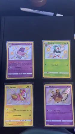 Pokemon bat shinys Card Lot 16x SV122 Duraludon, Corviknight, Dubwool, Greavard - Image 4