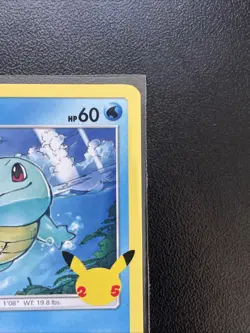 McDonald's Squirtle 17/25 NM Non-Holo 25th Anniversary Pokemon TCG Card - Image 3