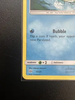 McDonald's Squirtle 17/25 NM Non-Holo 25th Anniversary Pokemon TCG Card - Image 5