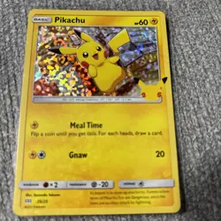 2021 Pokemon Pikachu Holo McDonalds 25th Anniversary Promo Holographic Card - Image 1