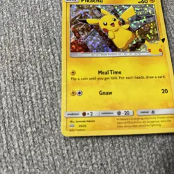 2021 Pokemon Pikachu Holo McDonalds 25th Anniversary Promo Holographic Card - Image 3