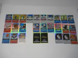 Club Penguin Card-Jitsu Holo Foil Card Lot of 25 Set 1 3 4 6 Holographic CCG TCG - Image 1