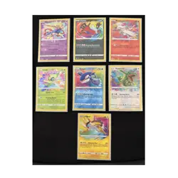 Pokemon Amazing Rare Holo Lot 7 Cards, Kyogre, Celebi, Zacian, Rayquazza, Raikou - Image 1