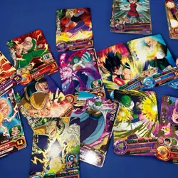Super Dragon Ball Heroes 50 Card Lot Holos Cardass Mixed Set Japanese Bandai #1 - Image 3
