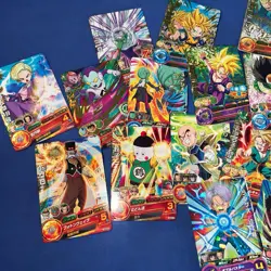 Super Dragon Ball Heroes 50 Card Lot Holos Cardass Mixed Set Japanese Bandai #2 - Image 2