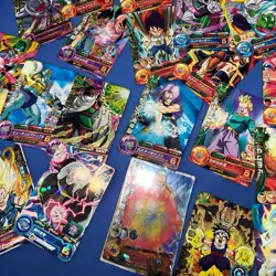 Super Dragon Ball Heroes 50 Card Lot Holos Cardass Mixed Set Japanese Bandai #4 - Image 4