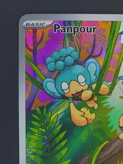 Panpour 101/086 Illustration Rare Black Bolt Pokemon TCG NM - Image 2