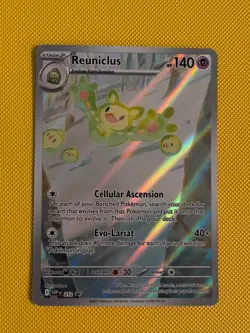 Reuniclus TCG SVP212 Black Star Promo Full Art S&V Black Bolt Pokemon Card - Image 1