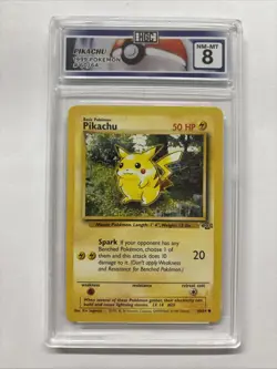 1999 Pokemon Pikachu #60 HGC 8 (sb4) - Image 1