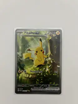 Pikachu ex Special Illustration Rare Full Art Holo - Ascended Heroes 276/217 NM - Image 3