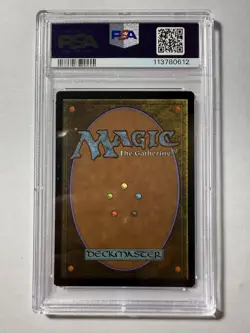 Lightning Bolt #17 Autographed Foil PD2 PSA 7 Card PSA 10 Auto - Image 3