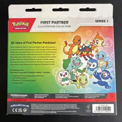 Pokemon TCG First Partner Illustration Collection Series 1 new - Image 2