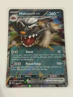 Pokemon TCG, Mabosstiff Ex SVP 086 - Black Star Promo - Image 1