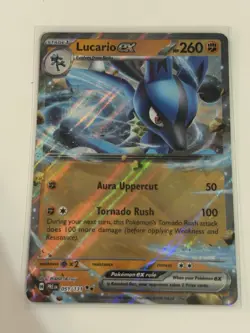Lucario ex 051/131 Holo Double Rare Prismatic Evolutions Pokemon Holo Near Mint - Image 1