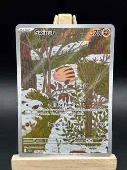 Swinub 165/159 Journey Together - Illustration Rare, Full Art | Pokemon TCG - Image 2
