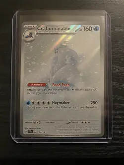 Crabominable 149/142 Illustration Rare Stellar Crown Pokemon TCG - Image 2