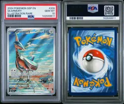 2024 POKEMON SSP EN-SURGING SPARKS ILLUSTRATION RARE #209 SKARMORY PSA 10 - Image 3