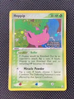 Hoppip 57/109 Team Rocket Returns Reverse Holo STAMPED LP/NM - Image 1