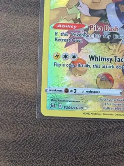 Pokemon TCG Pikachu TG05/TG30 SWSH11: Lost Origin Trainer Gallery - Image 4