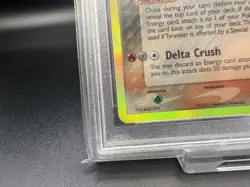 2005 Pokemon EX Delta Species Tyranitar Holo #16 PSA 10 Gem Mint - Image 5