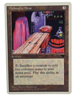 MTG**Ashnod's Altar**Chronicles Regular**LP NM**Vintage Magic the Gathering - Image 1