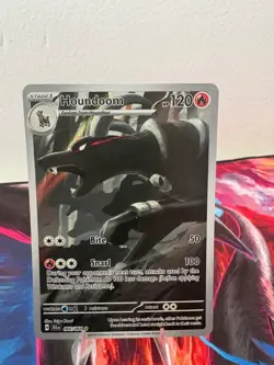 Pokemon Shrouded Fable - HOUNDOOM - ILLUSTRATION RARE - 066/064 - NM - Image 1