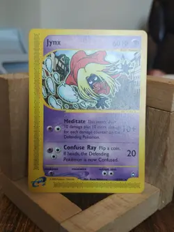 Jynx 18/147 Aquapolis Non-Holo Rare Vintage Pokemon Card TCG NM - Image 1