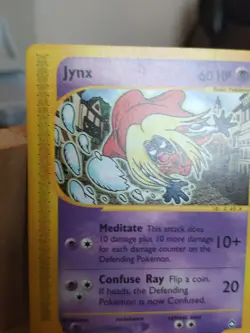 Jynx 18/147 Aquapolis Non-Holo Rare Vintage Pokemon Card TCG NM - Image 2